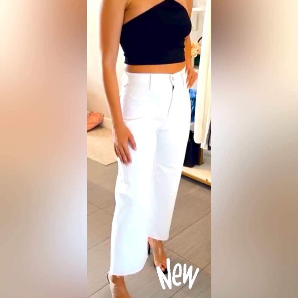PENNY HIGH RISE WIDE LEG CROP